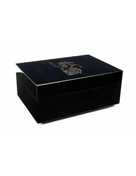 Хьюмидор Gentili Fumatore Dorato на 50 сигар, Черный лак