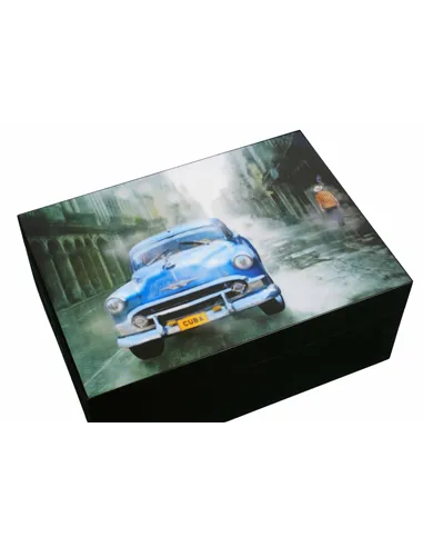 Хьюмидор Gentili Blue Car на 50 сигар