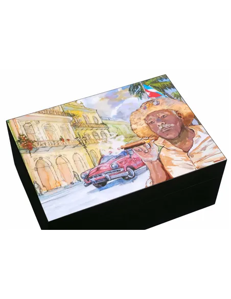 Хьюмидор Gentili Havana Street на 50 сигар