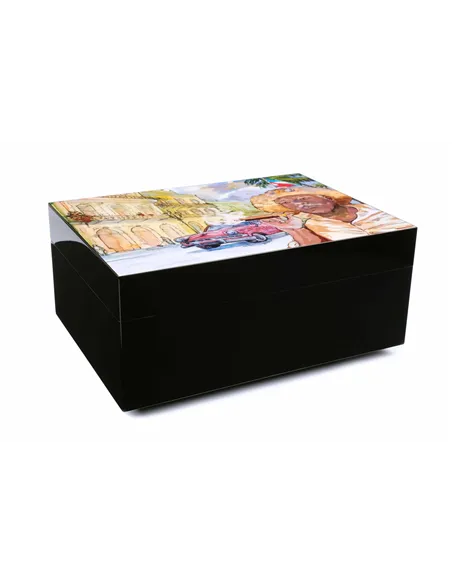 Хьюмидор Gentili Havana Street на 50 сигар