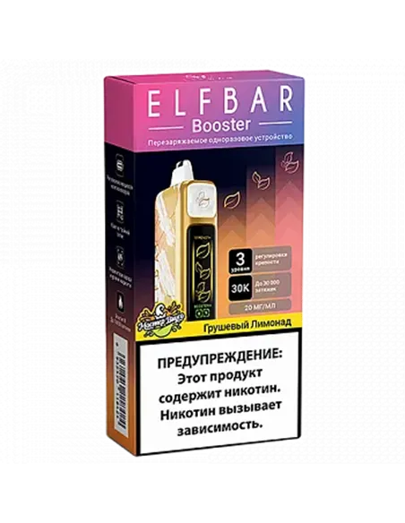 POD система Elf Bar - Booster 30.000 - Грушевый лимонад - 2% - (1 шт.)