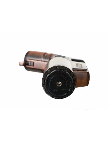 Зажигалка сигарная Honest, тройное пламя, бронза