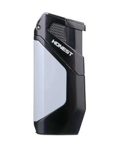 Зажигалка сигарная Honest, двойное пламя, с пробойником, синяя