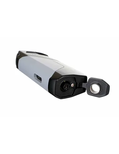 Зажигалка сигарная Honest, двойное пламя, с пробойником, синяя