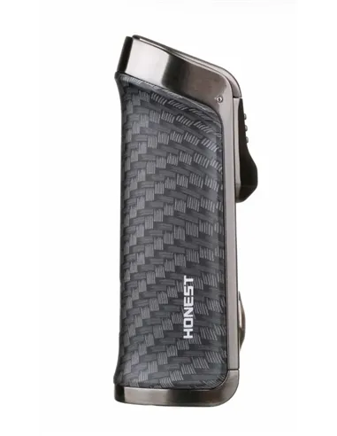 Зажигалка сигарная Honest, тройное пламя, с пробойником, карбон