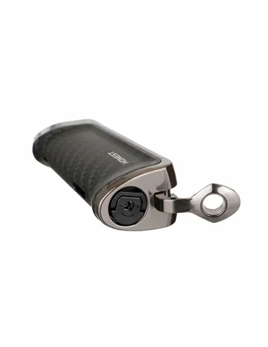 Зажигалка сигарная Honest, тройное пламя, с пробойником, карбон