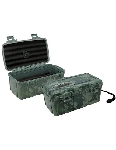 Хьюмидор Aficionado Travel Cigar Safe Camouflage на 15 сигар