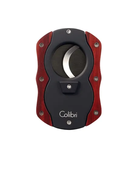 Гильотина Colibri с отделкой деревом, Красное дерево-CU100T30