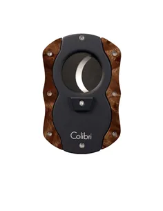 Гильотина Colibri с отделкой деревом, Темный кап-CU100T31