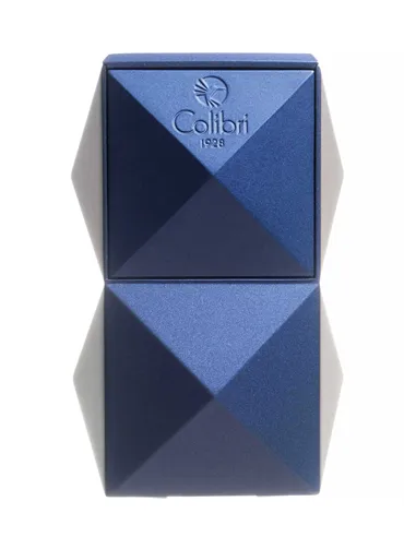 Зажигалка настольная Colibri Quasar, тройное турбопламя, Синий лак Navy-LI710T5
