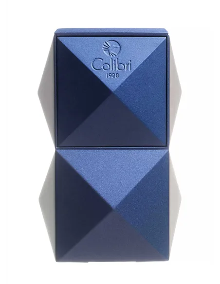 Зажигалка настольная Colibri Quasar, тройное турбопламя, Синий лак Navy-LI710T5