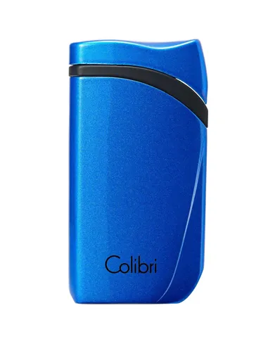 Зажигалка сигарная Colibri Falcon, синий металлик-LI310T13