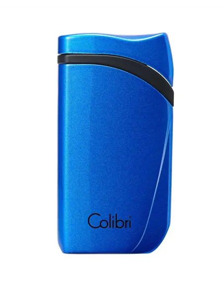 Зажигалка сигарная Colibri Falcon, синий металлик-LI310T13