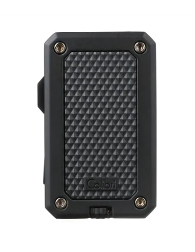 Зажигалка сигарная Colibri Rally, черный металлик-LI360T1