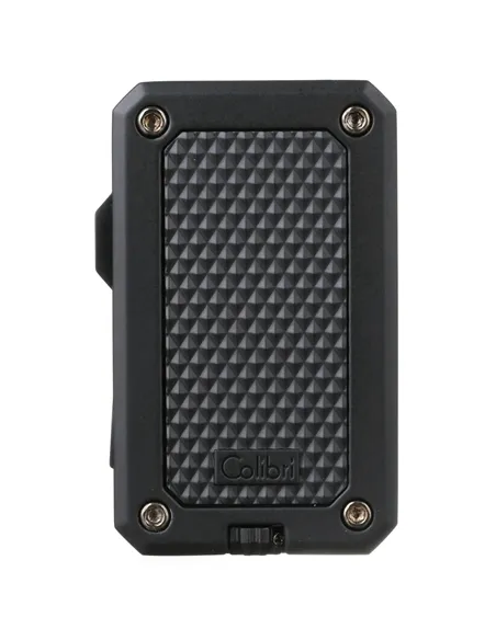 Зажигалка сигарная Colibri Rally, черный металлик-LI360T1