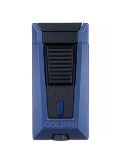 Зажигалка сигарная Colibri Stealth (тройное пламя), синий лак Navy-LI900T24