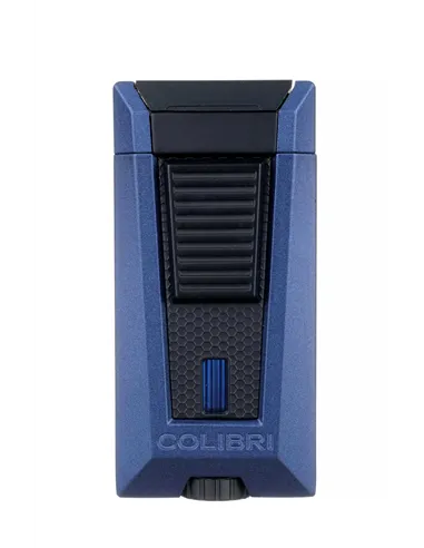 Зажигалка сигарная Colibri Stealth (тройное пламя), синий лак Navy-LI900T24