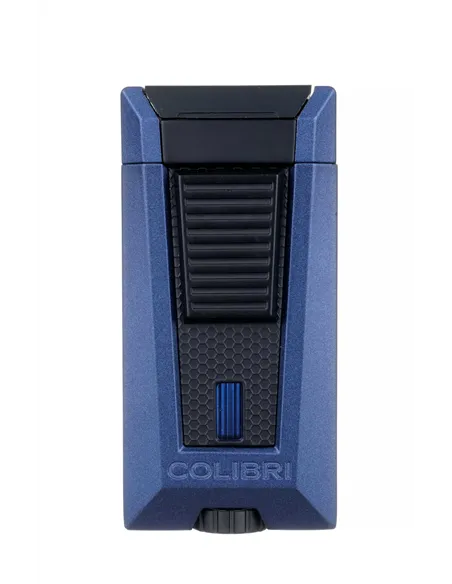 Зажигалка сигарная Colibri Stealth (тройное пламя), синий лак Navy-LI900T24