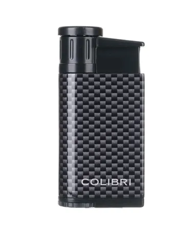 Зажигалка сигарная Colibri Evo, черный карбон-LI520C30