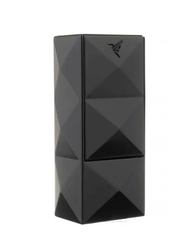 Зажигалка сигарная Colibri Quasar, двойное турбопламя, черный лак-LI750T1