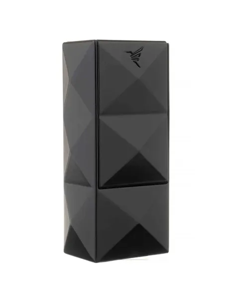 Зажигалка сигарная Colibri Quasar, двойное турбопламя, черный лак-LI750T1