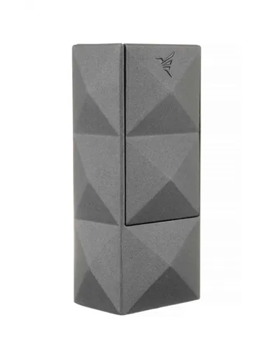 Зажигалка сигарная Colibri Quasar, двойное турбопламя, оружейная сталь-LI750T3