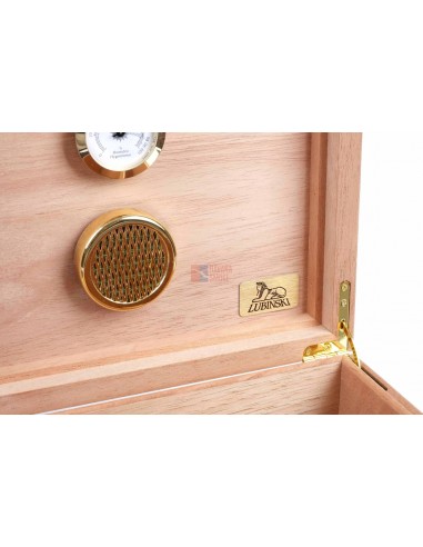 Хьюмидор Lubinski на 40 сигар, Алюминий - купить в интернет-магазине Havana Smoke