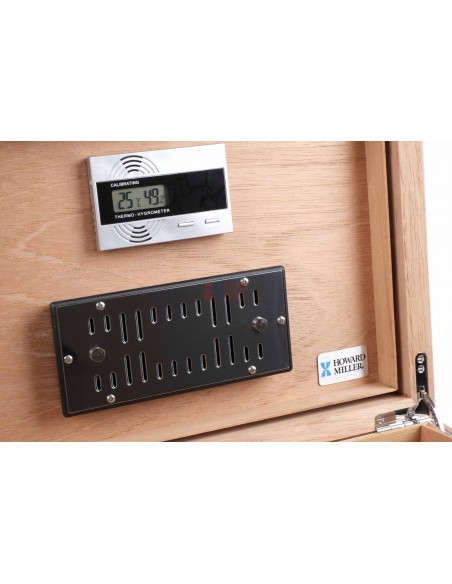 Хьюмидор Howard Miller на 80 сигар, шпон Зебрано - купить в интернет-магазине Havana Smoke