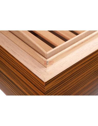 Хьюмидор Howard Miller на 80 сигар, шпон Зебрано - купить в интернет-магазине Havana Smoke