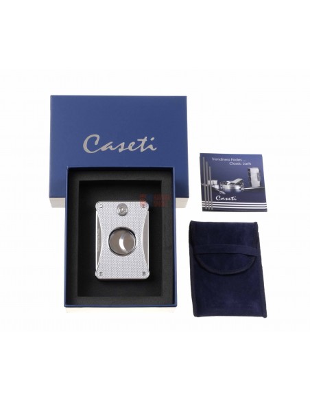 Гильотина Caseti, карбон светлый - купить в интернет-магазине Havana Smoke