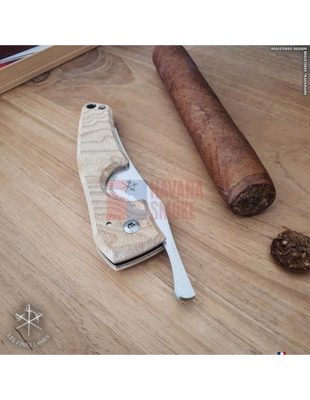 Сигарный нож Le Petit Curly Ash - купить в интернет-магазине Havana Smoke