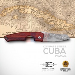 Купить Сигарный нож Le Petit Compass - Cuba Padauk