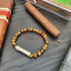 Купить PUNCH BRACELET - "Connoisseur" Matte Tiger Eye