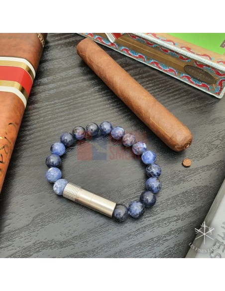 PUNCH BRACELET - Sodalite - купить в интернет-магазине Havana Smoke