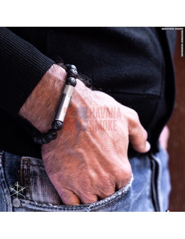 PUNCH BRACELET - Lava Stone - купить в интернет-магазине Havana Smoke