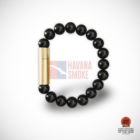 Купить PUNCH BRACELET - Brass Onyx 10mm