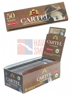Сигаретная бумага Cartel Brown (блок из 50 пачек) - купить в интернет-магазине Havana Smoke