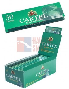 Сигаретная бумага Cartel Green (блок из 50 пачек) - купить в интернет-магазине Havana Smoke