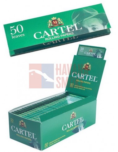 Сигаретная бумага Cartel Green (блок из 50 пачек) - купить в интернет-магазине Havana Smoke