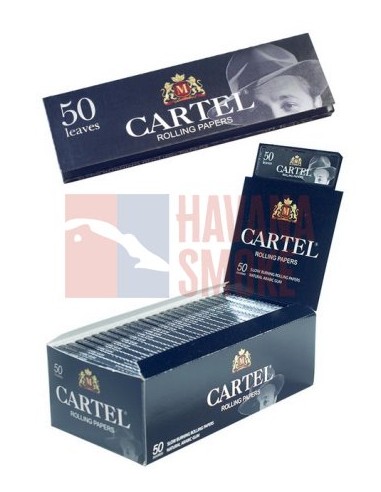 Сигаретная бумага Cartel Black (блок из 50 пачек) - купить в интернет-магазине Havana Smoke