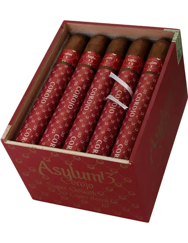 Сигара Asylum 13 Corojo Authentic Super Goliath 80 x 8 