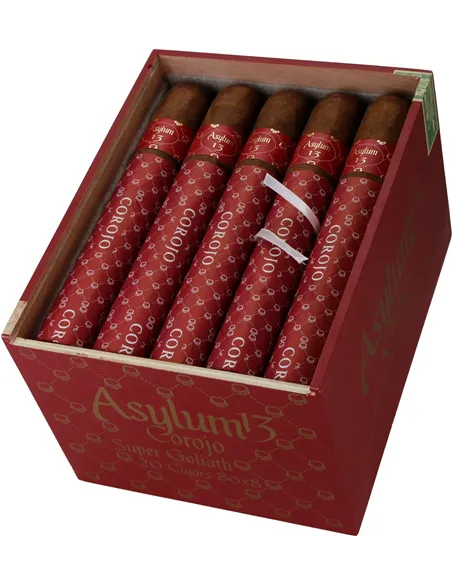 Сигара Asylum 13 Corojo Authentic Super Goliath 80 x 8 