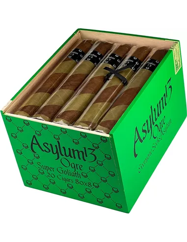 Сигара Asylum 13 The Ogre Super Goliath 80 x 8 