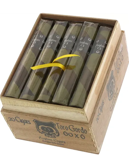 Сигара Asylum 13 The Ogre Toro Gordo 60 x 6 