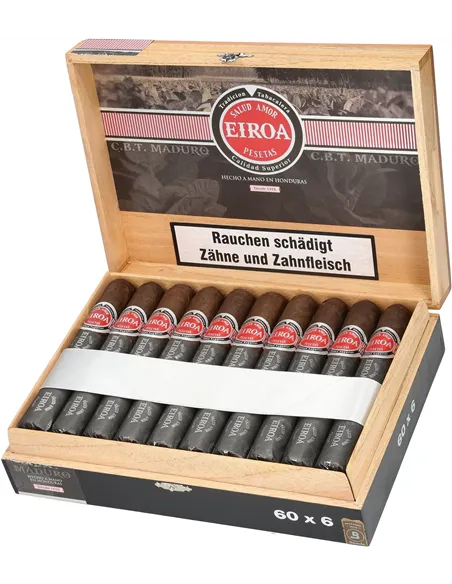 Сигара Eiroa CBT Maduro Toro Gordo 60 x 6 