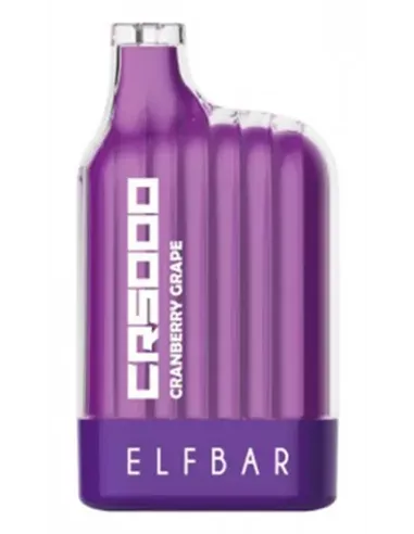 Электронная сигарета ELFBAR CR5000 Клюква виноград 