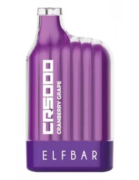Электронная сигарета ELFBAR CR5000 Клюква виноград 