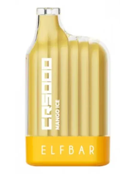 Электронная сигарета ELFBAR CR5000 Ледяное манго 