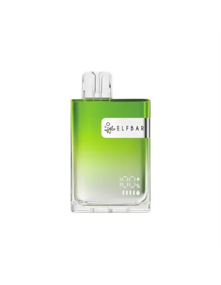 Электронная сигарета ELFBAR CR8000 Зелен ябл Маракуйя Киви 