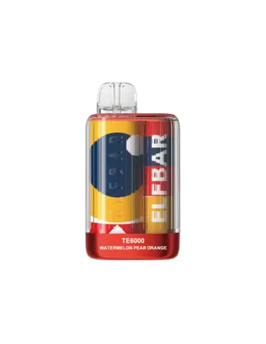 Электронная сигарета ELFBAR TE6000 Арбуз Груша Аплсн 